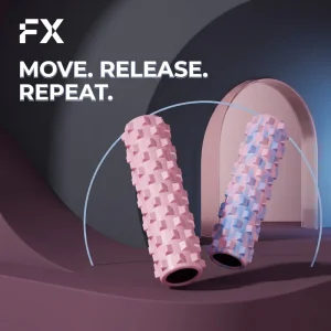 Foam Roller for Muscle Recovery, Deep Tissue Massage, Yoga, Pilates, Fitness, Exercise, and Stretching Training