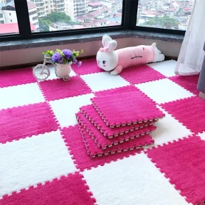Foam Splicing Bedroom Play Mat, Full-Bed Carpet Blanket, Children’s Floor Mat