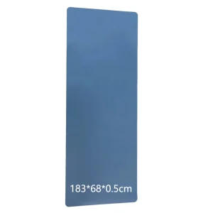 Foldable 5mm Custom PU Yoga Mat, Space-Saving, for Home Wellness