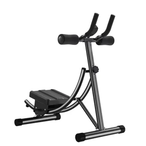 Foldable Abdominal Trainer Crunch Wheel for Home Use