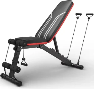 Foldable Adjustable Dumbbell Weight Bench for Muscle Training