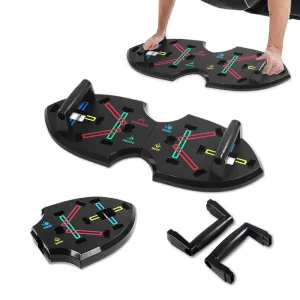 Foldable Adjustable Push-Up Board for Chest Muscle Training