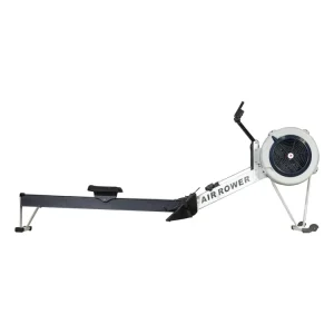 Foldable Air Rower with 0-10 Level Resistance LED Monitor Indoor Cardio Training Fan-Type Steel Frame
