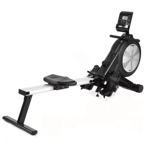 Foldable Air Rowing Machine with Adjustable Resistance