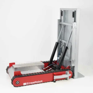 Foldable Aluminum Anti-Slip Rubber Tracked Stair Climbing Robot 1000KG Load Capacity