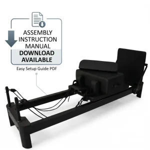 Foldable Aluminum Pilates Reformer for Studio Use