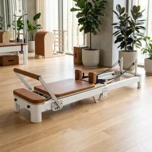 Foldable Aluminum Pilates Reformer for Studio and Home Use CE