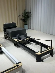 Foldable Aluminum Portable Adjustable Pilates Reformer for Home Core Training