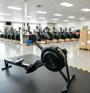 Foldable Anti-Wind Indoor Rowing Machine with Ergonomic Structure and Adjustable Tension for Full-Body Household Cardio Training
