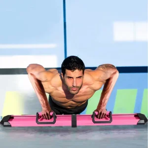 Foldable Chest Fly Push Machine for Home Sit-Up and Push-Ups with 200ml Carton Box