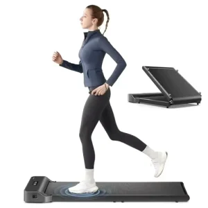 Foldable Compact Treadmill with LED Display for Home Use