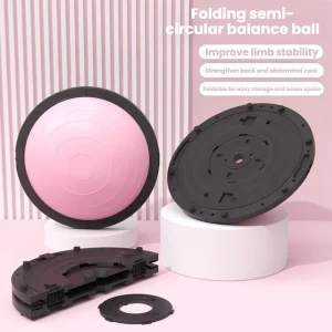 Foldable Dome Non-Slip Wave Balance Ball for Yoga and Core Training