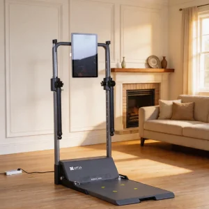 Foldable Dynamic Resistance Trainer for Home Gym