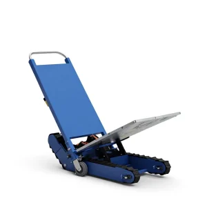 Foldable Electric Shopping Cart with No Battery Stainless Steel Frame Motor Industrial Climber Stair Climbing Trolley