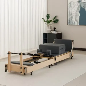 Foldable Fitness Equipment Pilates Reformer for Yoga Training