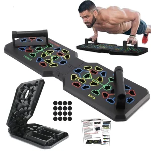 Foldable Home Gym Push-Up Board for Workout