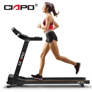 Foldable Home Treadmill with Manual Incline Adjustment and 100 kg Weight Capacity
