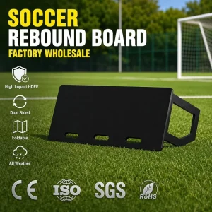 Foldable Impact Resistant Soccer Rebounder Board Custom Football Training Equipment