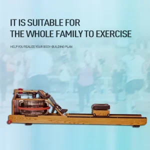 Foldable Indoor Water Resistance Rowing Machine