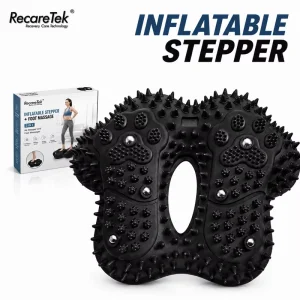 Foldable Inflatable Stair Stepper with Foot Acupressure Massage