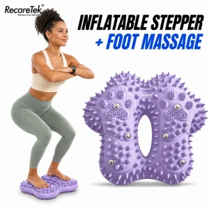 Foldable Inflatable Stepper for Leg Exercise, Lightweight, Indoor