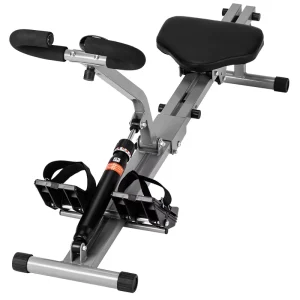 Foldable Iron Air Hydraulic Magnetic Rowing Machine for Home Cardio Training