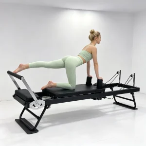 Foldable Latex Pilates Reformer Core Bed Dual-Purpose Pilates Yoga Bed for Home Use