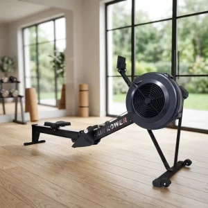 Foldable Lightweight Indoor Air Rower for Commercial Use