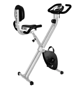 Foldable Magnetic Mini Spin Bike Adjustable for Home Cardio Training