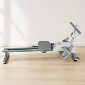Foldable Magnetic Resistance Rowing Machine with Adjustable Resistance for Home Gyms