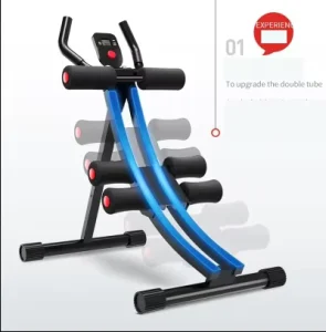 Foldable Metal Abdominal Wheel for Home Gym Training
