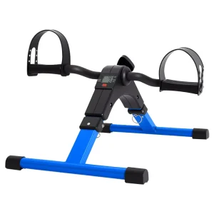 Foldable Mini Pedal Exerciser with LCD Screen Display for Elderly Indoor Fitness Rehabilitation