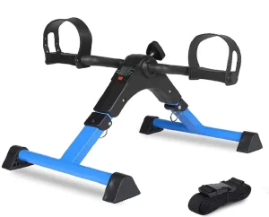 Foldable Mini Pedal Exerciser with LCD Screen for Elderly Rehabilitation