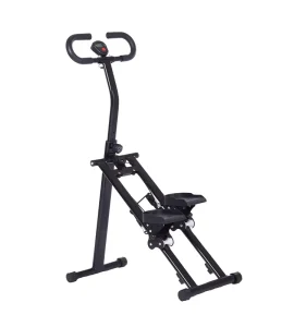 Foldable Multi-functional Adjustable-Height Stair Stepper Climber, 120KGS Capacity, Home Cardio Fitness Machine