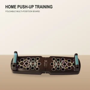 Foldable Multifunctional ABS Push-Up Training Board with Pull Rope and Sit-Up Bench