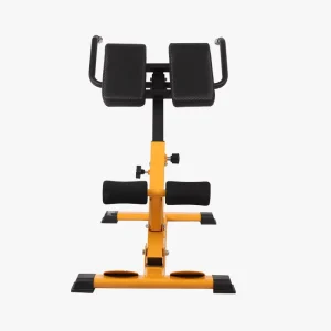Foldable Multifunctional Roman Chair and Abdominal Core Trainer with Push-Up Stand and Sit-Up Assist