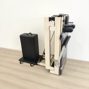 Foldable Oak and Maple Wooden Pilates Reformer