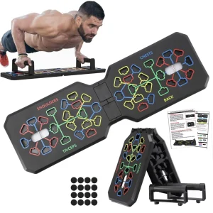 Foldable PP Push-Up Board for Home Workout