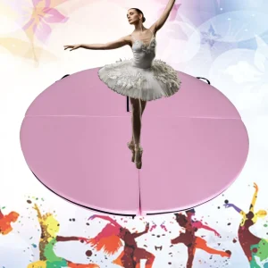 Foldable PU and EP Pearl Cotton Pole Dance Mat with Shock Absorption and Anti-Fall Protection