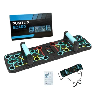 Foldable Portable Multifunctional Push-Up Board for Sit-Ups