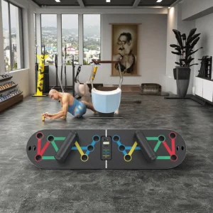 Foldable Push up Board with Counter ABS Material Home Use for Men Women Strength Training Equipment