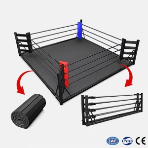 Foldable Removable Boxing Ring for Boxing Gyms, Clubs, and Home Fitness