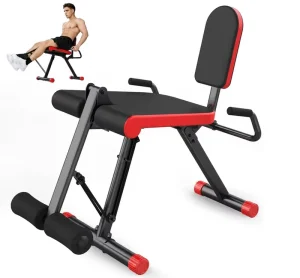 Foldable Silent Leg Extension Machine with 35/70 lbs Resistance for Quadriceps Training