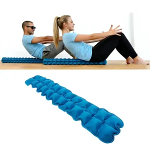 Foldable Spine Back Stretcher with Built-in 24 Balls Portable Lumbar Traction Board Multi-Level Adjustable