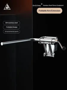 Foldable Stainless Steel Dip and Push-up Parallel Bars for Pull-up Training