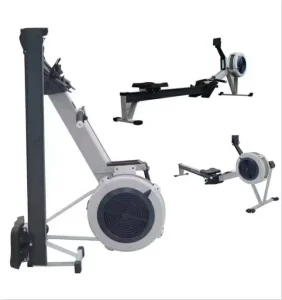 Foldable Steel Air Rower Indoor Rowing Machine for Home and Gym Use