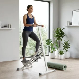 Foldable Steel Electric Control Home Use Mini Cardio Machine Stair Climber