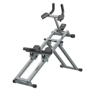 Foldable Steel Stair Climber Mechanical Control Front-Wheel Drive 136*55*41cm for Indoor Gym