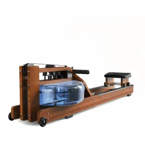 Foldable Triple-Folding Water Resistance Rowing Machine for Home Use