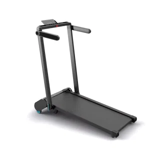 Foldable Walking Pad Treadmill with Incline, Handrail and LED Screen
